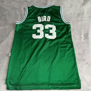 Larry Bird #33 Green Adidas Celtics Basketball Jersey NBA